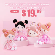 Load image into Gallery viewer, Personalized Shoulder Bag + Optional Plush Doll