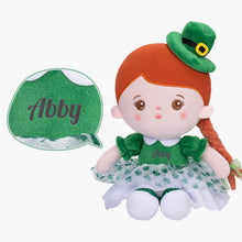 Load image into Gallery viewer, St Patrick&#39;s Day Gifts - Personalized Green Plush Toy