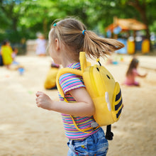 Load image into Gallery viewer, Personalized Yellow Bee Plush Backpack