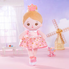 Load image into Gallery viewer, Personalized Pink Princess Plush Baby Girl Doll