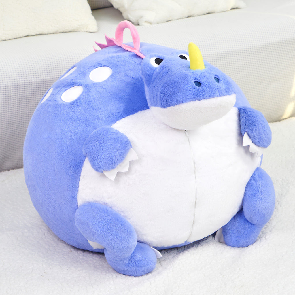 Plush Animal Ball Shape Dinosaur Shape Children Toy Storage Bean Bag Chair Cover