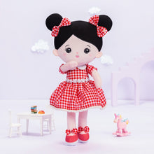 Load image into Gallery viewer, Personalized Black Hair Brunettes Plush Doll