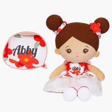 Load image into Gallery viewer, Personalized Doll and 35 Inch Soft Baby Blanket Combo