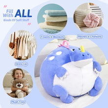 Load image into Gallery viewer, Plush Animal Ball Shape Dinosaur Shape Children Toy Storage Bean Bag Chair Cover