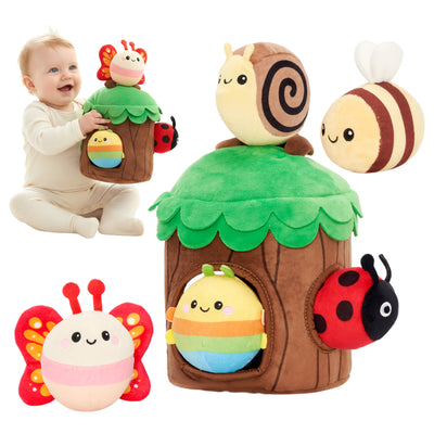 My First Treehouse Playset | Soft Sensory Toy for Babies 6M+
