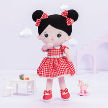 Load image into Gallery viewer, Personalized Black Hair Brunettes Plush Doll