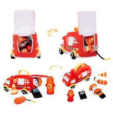 Load image into Gallery viewer, Personalized Baby&#39;s First Truck Car Sensory Toy Set