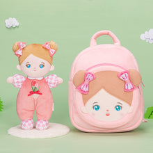 Load image into Gallery viewer, Personalized 10 Inch Plush Doll + Optional 13 Inch Doll or Backpack