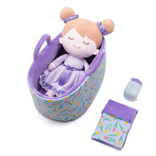 Load image into Gallery viewer, Personalized 13 Inch Doll and Bassinet Accessories