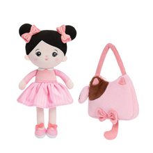 Load image into Gallery viewer, Personalized Doll with Plush Makeup Purse Shoulder Bag