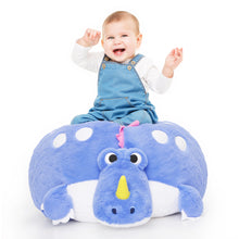 Load image into Gallery viewer, Plush Animal Ball Shape Dinosaur Shape Children Toy Storage Bean Bag Chair Cover