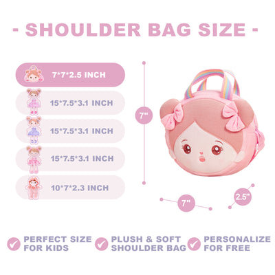 Personalized Pink Shoulder Bag