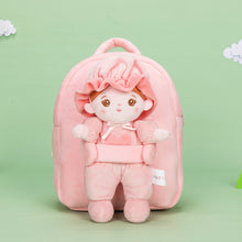 Load image into Gallery viewer, Personalized 10 Inch Plush Doll + Optional 15 Inch Doll or Backpack