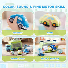 Load image into Gallery viewer, Personalized Baby&#39;s First Truck Car Sensory Toy Set