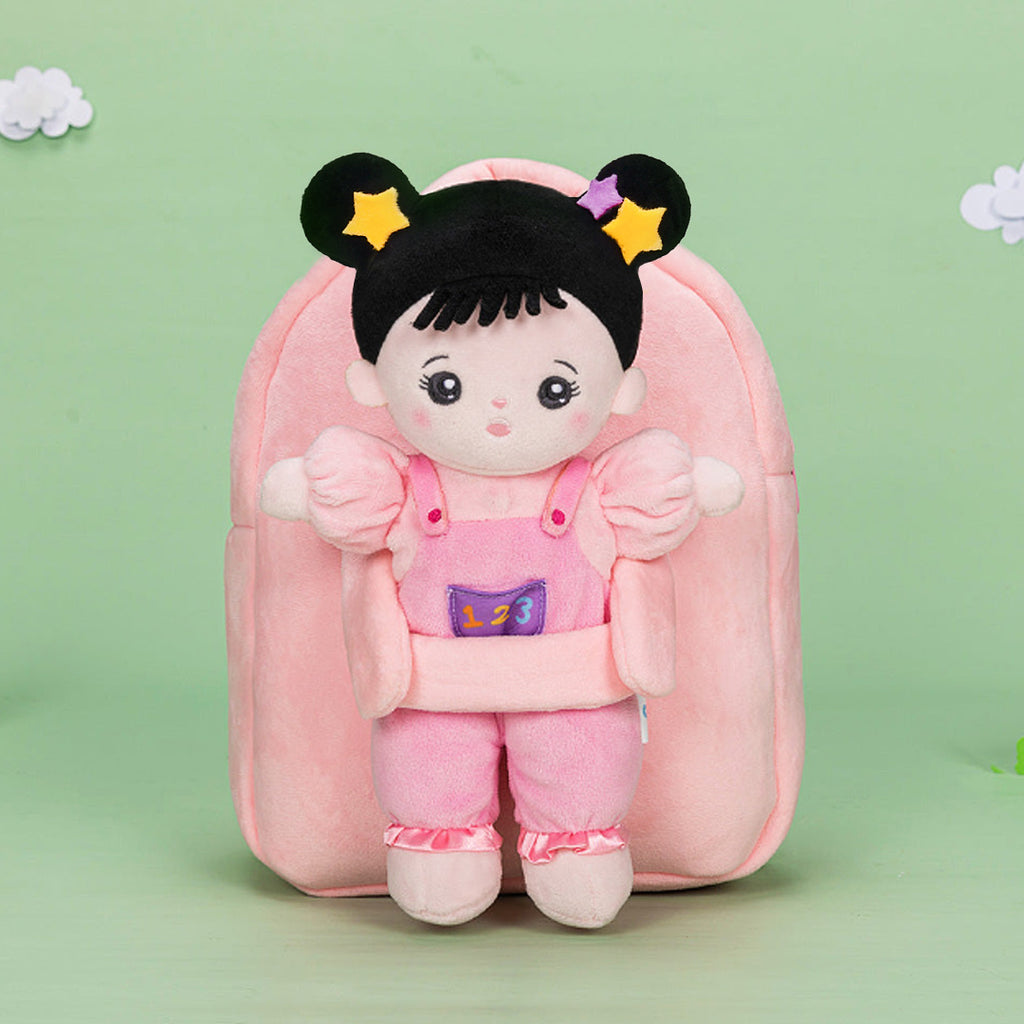 Personalized 10-inch Plush Doll + Backpack