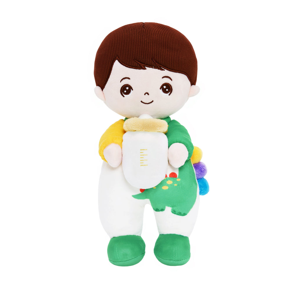 Personalized Baby Boy Plush Doll & Gift Set