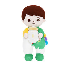 Load image into Gallery viewer, Personalized Baby Boy Plush Doll &amp; Gift Set