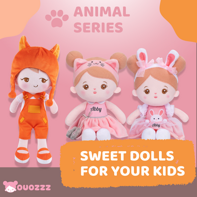 Animal Series - Personalized Doll and Backpack Bundle