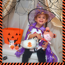 Load image into Gallery viewer, Halloween Limited Gift Set - Personalized Doll and Basket Bundle