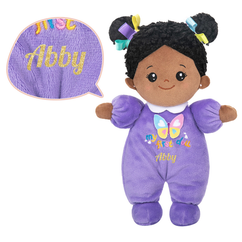 Personalized Baby to Preschooler Doll Bundle