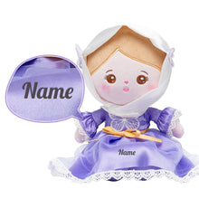 Load image into Gallery viewer, Personalized Doll and 35 Inch Soft Baby Blanket Combo