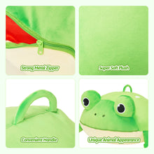 Load image into Gallery viewer, Ball Shaped Frog Children&#39;s Toy Storage Bean Bag Chair Cover