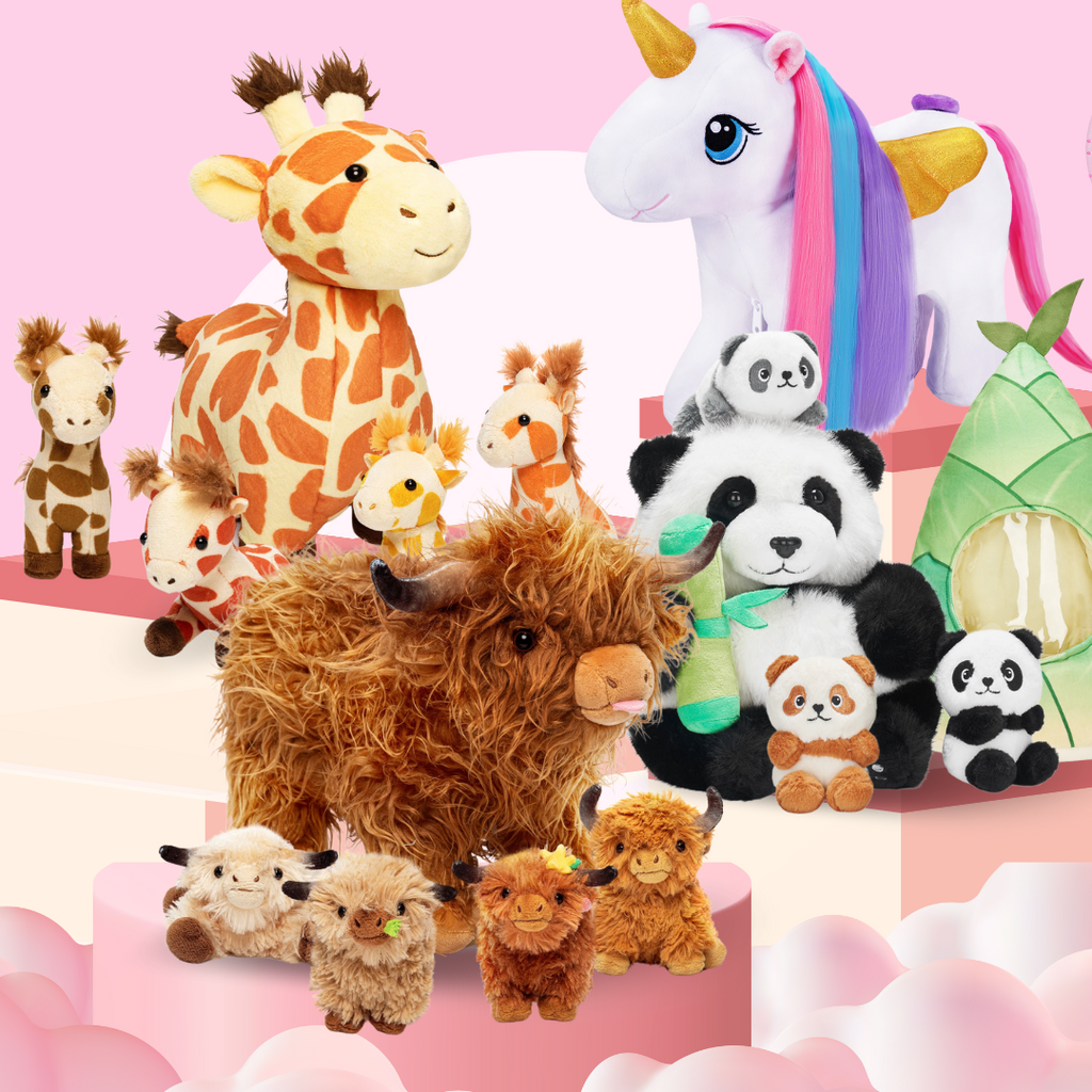 [U.S. Addresses Only] Express Arrival within 5 Days, Plush Stuffed Animal Set