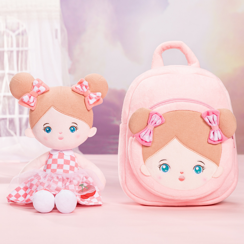 OUOZZZ Personalized Doll + Backpack Bundle