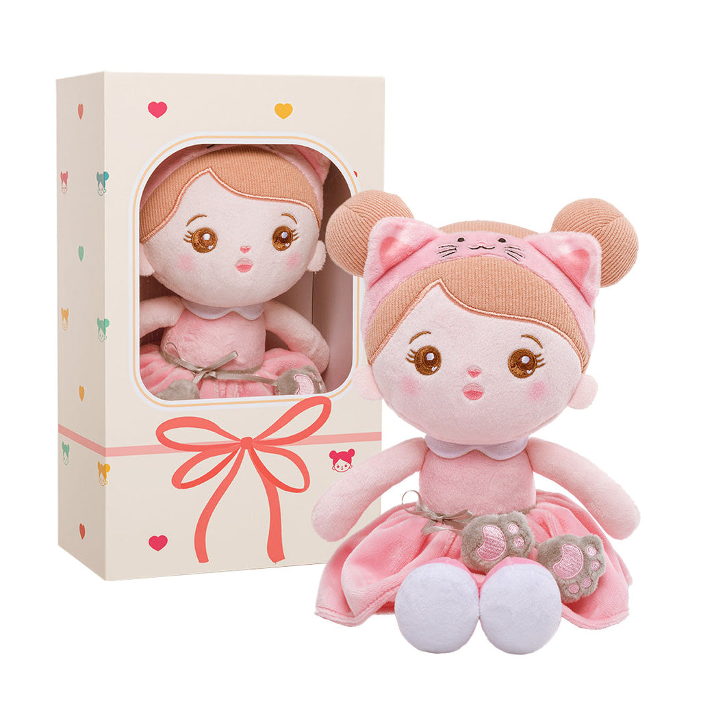 Personalized Girl Doll with Hardboard Pull-out Gift Box