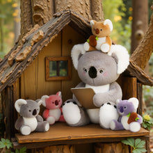 Load image into Gallery viewer, Plush Stuffed Animal Mommy with Babies - 8 Themes