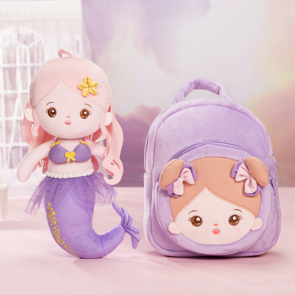 OUOZZZ Personalized Doll + Backpack Bundle