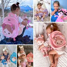 Load image into Gallery viewer, OUOZZZ Personalized Doll + Backpack Bundle