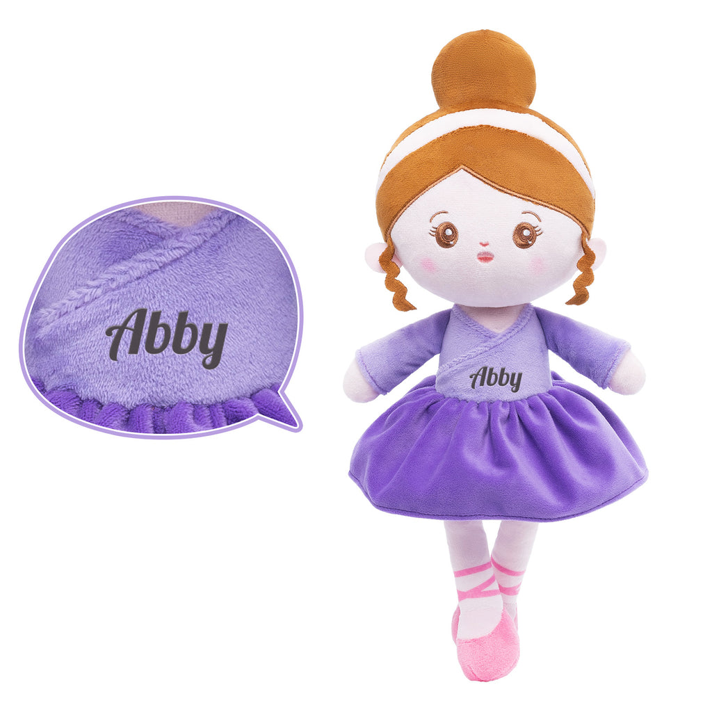 Personalized 13 Inch Doll and Bassinet Accessories