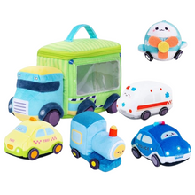 Load image into Gallery viewer, Personalized Baby&#39;s First Truck Car Sensory Toy Set