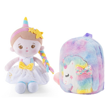 Load image into Gallery viewer, Personalized Unicorn Sagittarius Plush Doll