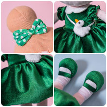 Load image into Gallery viewer, OUOZZZ Personalized Dark Green Plush Doll Green