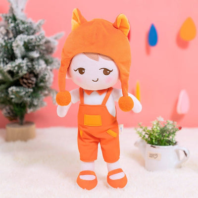 OUOZZZ Personalized Fox Girl Plush Doll Becky Fox