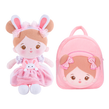 Load image into Gallery viewer, Personalized Baby Girl Doll and Matching Backpack