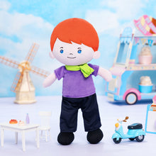 Load image into Gallery viewer, Personalized Blue Eyes Plush Boy Doll