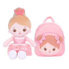 Load image into Gallery viewer, Personalized Baby Girl Doll and Matching Backpack