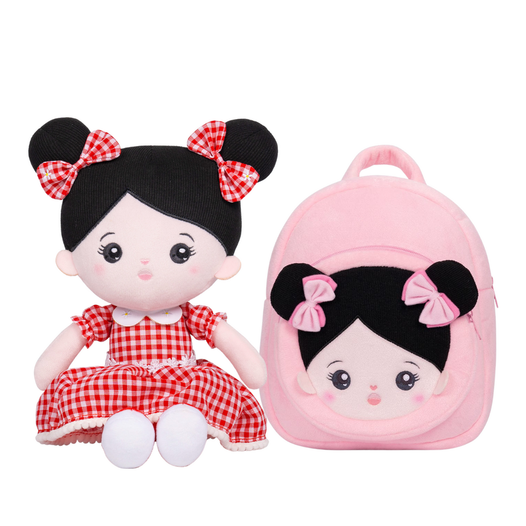 Personalized Baby Girl Doll and Matching Backpack