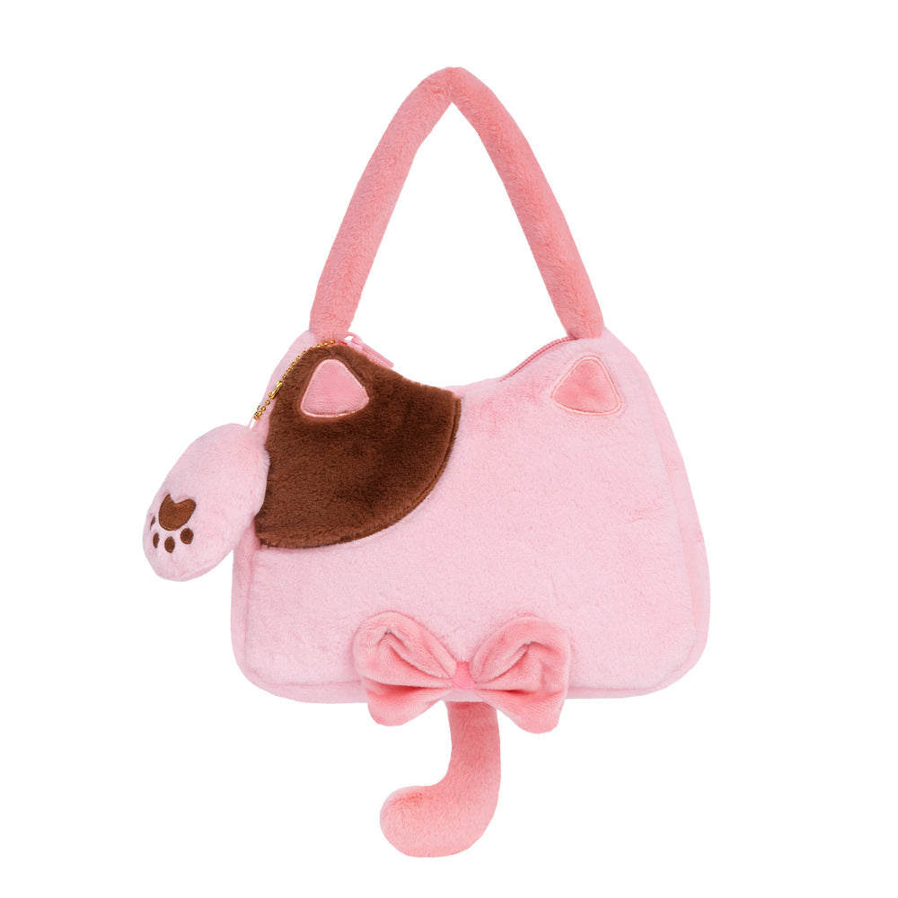 Personalized Baby's First Purse Makeup Bag Plush Sensory Toy Set