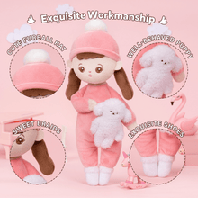 Load image into Gallery viewer, OUOZZZ Personalized Pink Lite Plush Rag Baby Doll