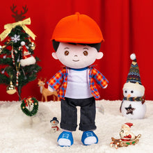 Load image into Gallery viewer, OUOZZZ Christmas Sale - Personalized Doll Baby Gift Set Black Hair Boy Doll