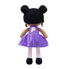 Load image into Gallery viewer, Personalized Deep Skin Tone Tap Dancer Plush Girl Doll