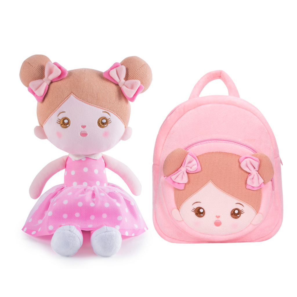 Personalized Baby Girl Doll and Matching Backpack