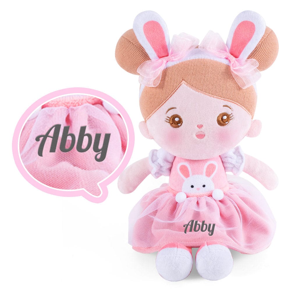 Personalizedoll Personalized Plush Doll + Shoulder Bag Combo Rabbit 🐰 / Only Doll