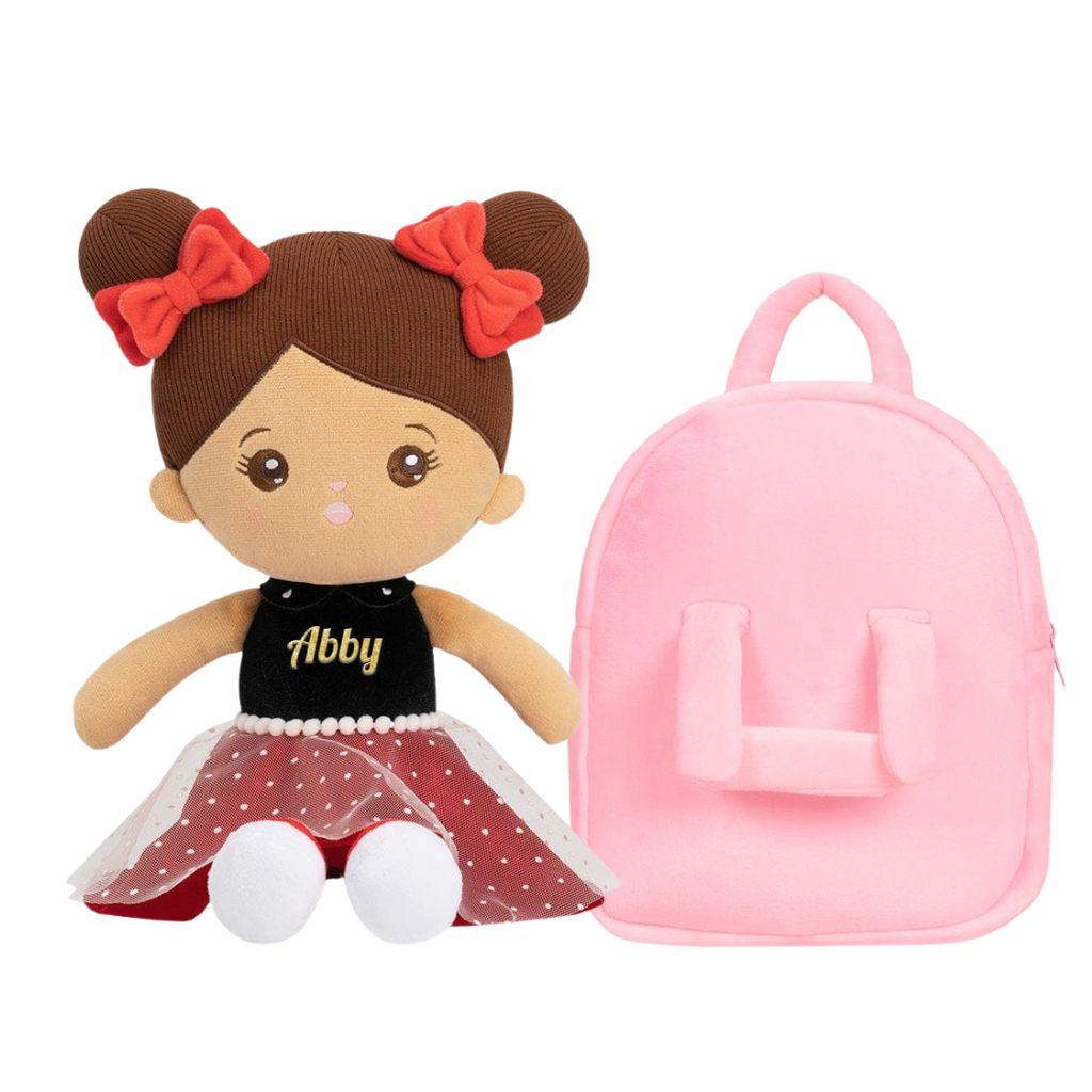 Personalized Baby Girl Doll and Matching Backpack