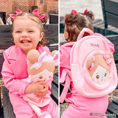 OUOZZZ Featured Gift - Personalized Doll + Backpack Bundle